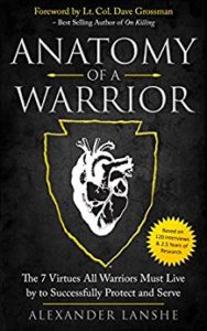 Book cover of Anatomy-of-a-Warrior by Alex Lanshe